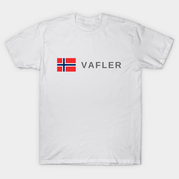 Waffles Vafler Norway T-Shirt by tshirtsnorway